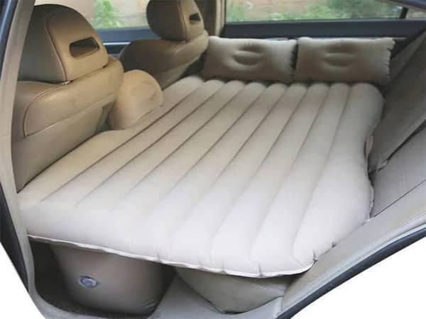 Universal Car Inflatable Travel Bed With Free Inflator