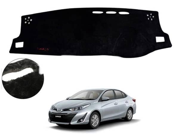 Dashboard Cover for 2020-2023 Toyota Yaris in Velvet Furr Style