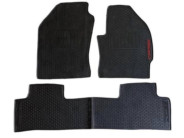 OEM Style Latex Rubber Floor Mats for 2021-2024 Toyota Corolla Cross