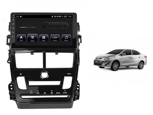 Toyota Yaris 1.5cc 2020-2023 Android Player With Genuine Frame Fitting | 9 inch | IPS Display