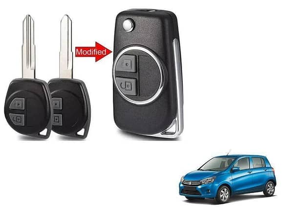 Folding Knife Key Case for Suzuki Cultus (2017-2024) | Replace Your Stock Key