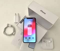 iPhone X 256 GB with box WhatsApp number 0314/67/23/435/