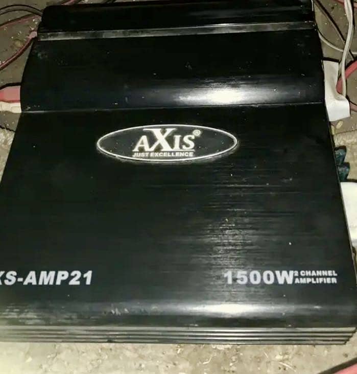 Axis 2 Channel 1500W Amplifier. (Heavy Output) 0