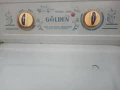 Golden Washing Machine