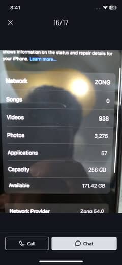 10/9 condition 256 gb  non pta