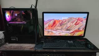 Gaming PC with 8GB Graphics Card and LED
