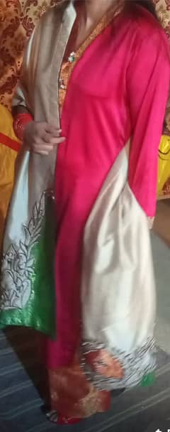 Luxury shawl and suit