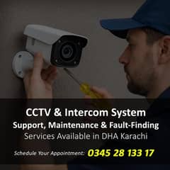 CCTV & Intercom Services Provider in DHA Karachi