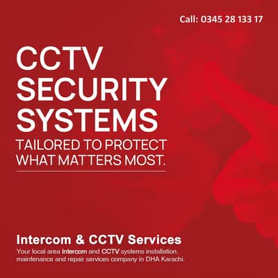 CCTV & Intercom Services Provider in DHA Karachi