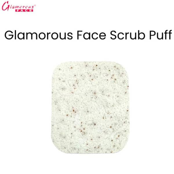 Glamorous Face Scrub Puff (Model 01) for Gentle Exfoliation and Deep Cleansing