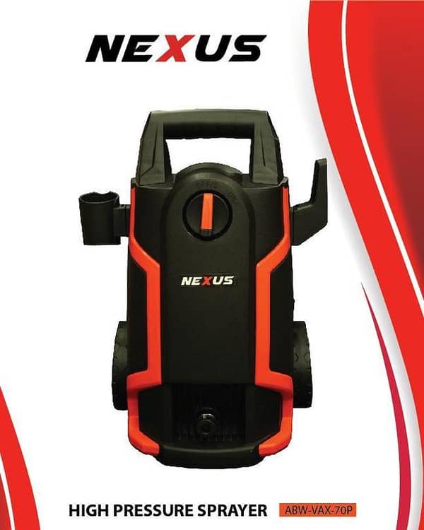 NEXUS N2 Pressure Sprayer - 120 Bar, 100% Copper Construction, Black