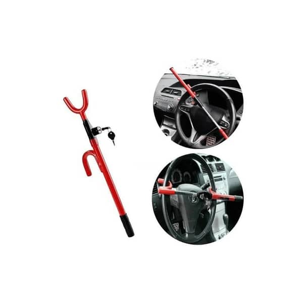 Universal Steering Wheel Lock for Anti-Theft Protection
