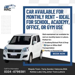 Pick & Drop Car Service ,For School, Academy, office Gym