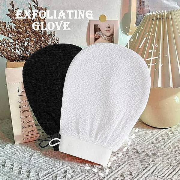 1pc Exfoliating Gloves - Body Scrub Mitt for Dead Skin Removal and Massage - Moroccan Exfoliating Mitt
