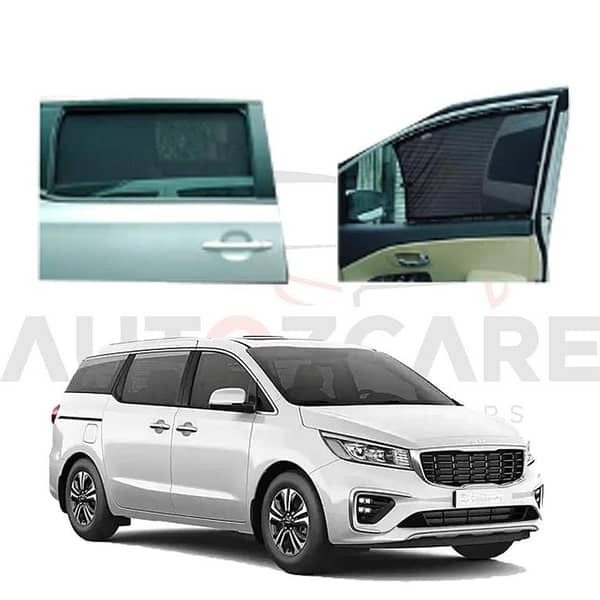 Kia Carnival Custom Sliding Car Curtain - Fits Models 2018 to 2020