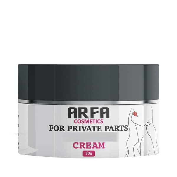 Arfa Cosmetics Cream for Brightening Private Parts and Underarms - Suitable for All Skin Types (30gm)