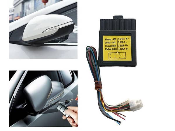 Auto Folding Side Mirror Kit for Universal Vehicle Compatibility