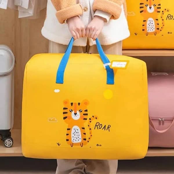 Dino Bag Large Capacity Bag for Pregnant Women - Portable Childbirth, Quilt Storage, Moving, and Diaper-Free Baby Supplies Travel Bag