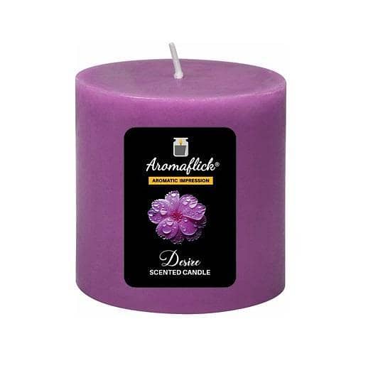 Desire Pillar Scented Candle – Bold & Sophisticated Aroma