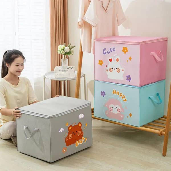 Waterproof and Dustproof Storage Bag for Clothes and Toys - Organizer for Wardrobe and Home