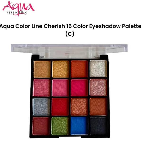 Aqua Color Line Cherish 16-Color Eyeshadow Palette