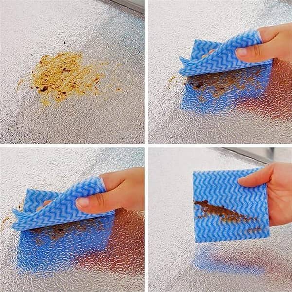 60x200cm Self-Adhesive Aluminium Foil Roll for DIY Wallpaper, Waterproof Backsplash Sticker for Kitchen, Cabinets, Walls, and Furniture in Silver