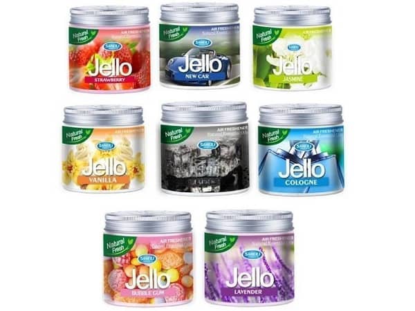 JELLO Car Air Freshener – Gel-Based Fragrance for a Fresh Driving Experience