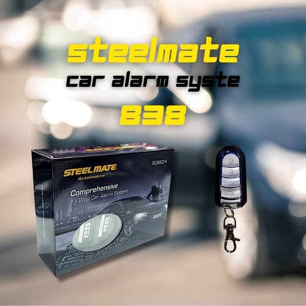 Steelmate 838PX Car Alarm System - Model 201 for Enhanced Vehicle Security