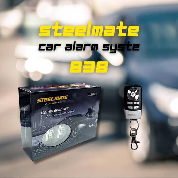 Steelmate 838PX Car Alarm System - Model 5045 for Enhanced Vehicle Security