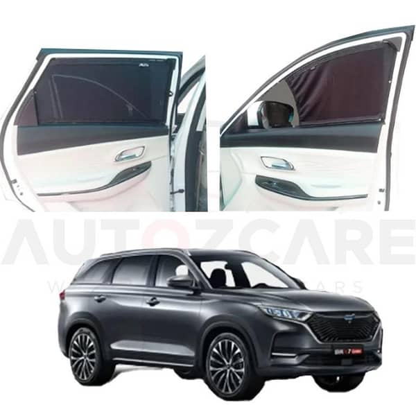 Changan Oshan X7 Customized 7-Seater Car Curtain | Slidable Curtain for 2022-2025 Models