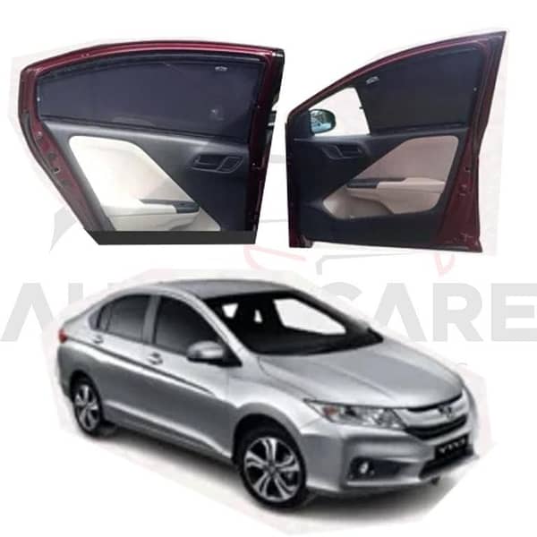 Honda City 6th (Grace) Custom Car Curtain | Slidable Model for 2022 to 2025