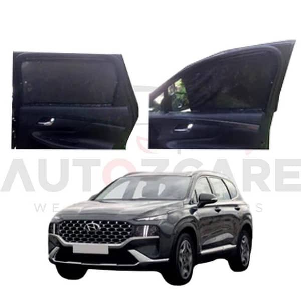 Custom Car Curtain for Hyundai Santa Fe Gen4 | Slidable Model 2000-2025