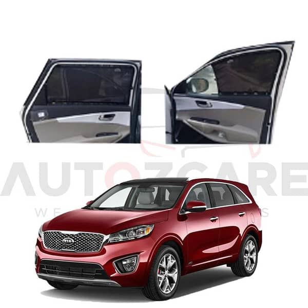 Kia Sorento 2021-2025 Customizable Slidable Car Curtains