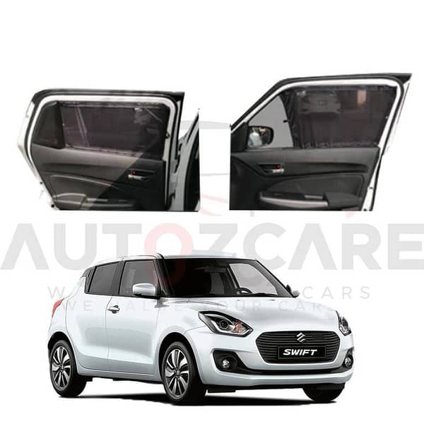 Suzuki Swift 3rd Generation Custom Car Curtain | Slidable Curtain for Models 2022 to 2025