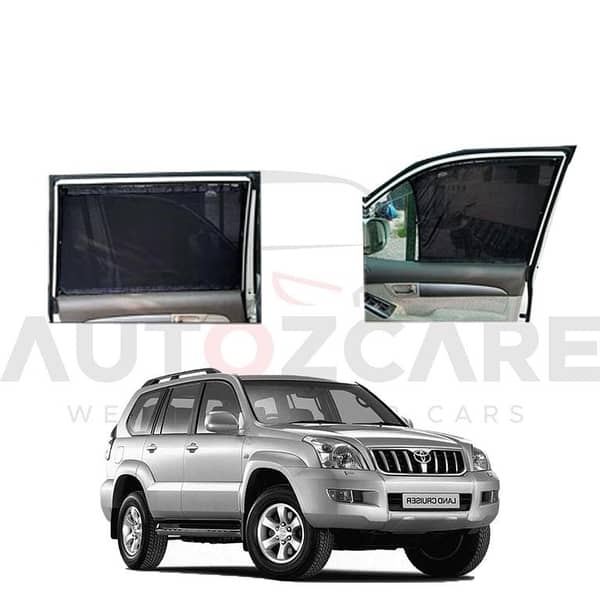 Toyota Prado FJ120 2003-2008 Car Window Curtains