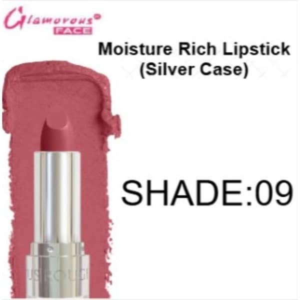 Glamorous Moisture Rich Lipstick Shade 09 for Hydration and Color