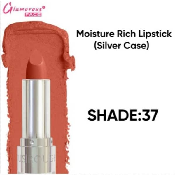 Glamorous Moisture Rich Lipstick Shade 37 for Hydration and Color