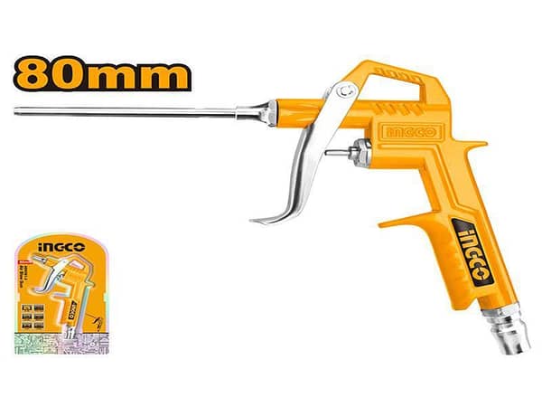 INGCO ABG081-3 Air Blow Gun with 80mm Nozzle and Nitto Connector