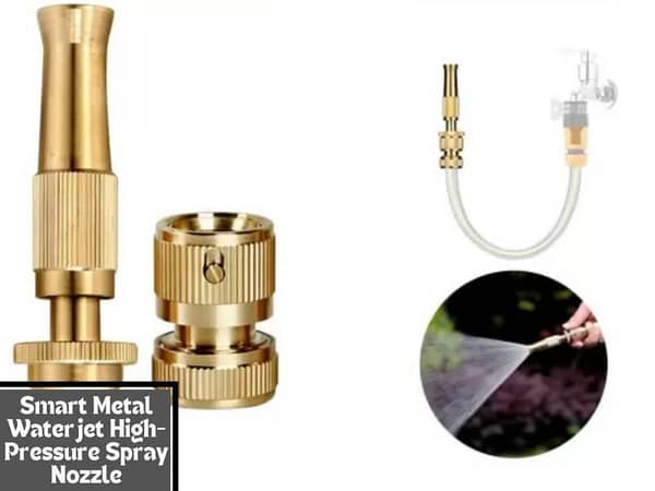 Smart Metal Waterjet High-Pressure Spray Nozzle for Car Wash | High Pressure Washer Watering Gun