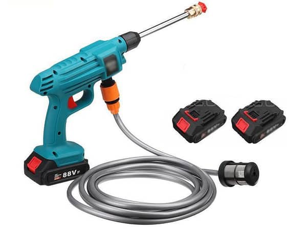 Casta Cordless Rechargeable Electric Pressure Washer Gun with Dual Battery Pack