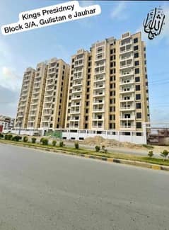 3 bed DD Apartment For Rent in Kings Presidency Gulistan-e-Jauhar Block 3A