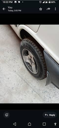mehran car good condition alloy rims