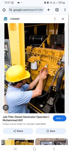 Generator Operator required