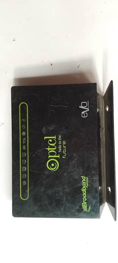 Evo wireless router+ exchange option available hai Tenda router k sath