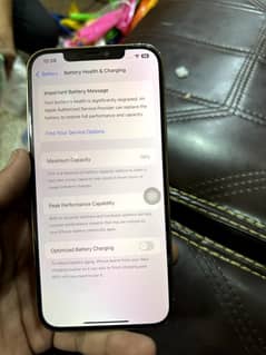 I phone 12 pro max  256GB 78% BH new condition with box