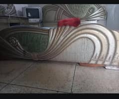 Double bed with two side Table with out mattress