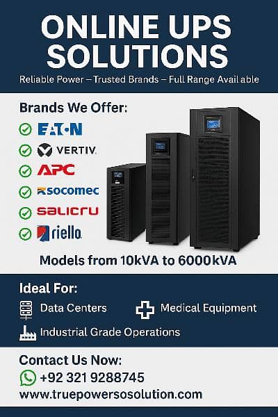 Medical Online UPS 120KVA 160KVA-1MW Client Famouse Hospitals 16