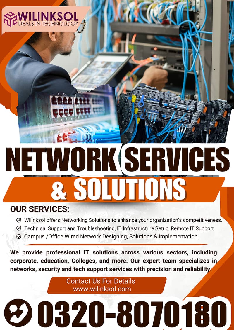 New IT Office Setup & Relocation Services,IT Support Network Solution 1