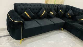 L shaped sofa set 6 seater