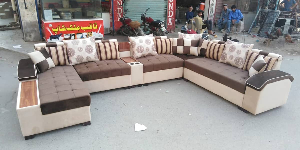 L Shaped sofa set - 7 Seater sofa set - 5 seater sofa - Sofa set -Sofa 2